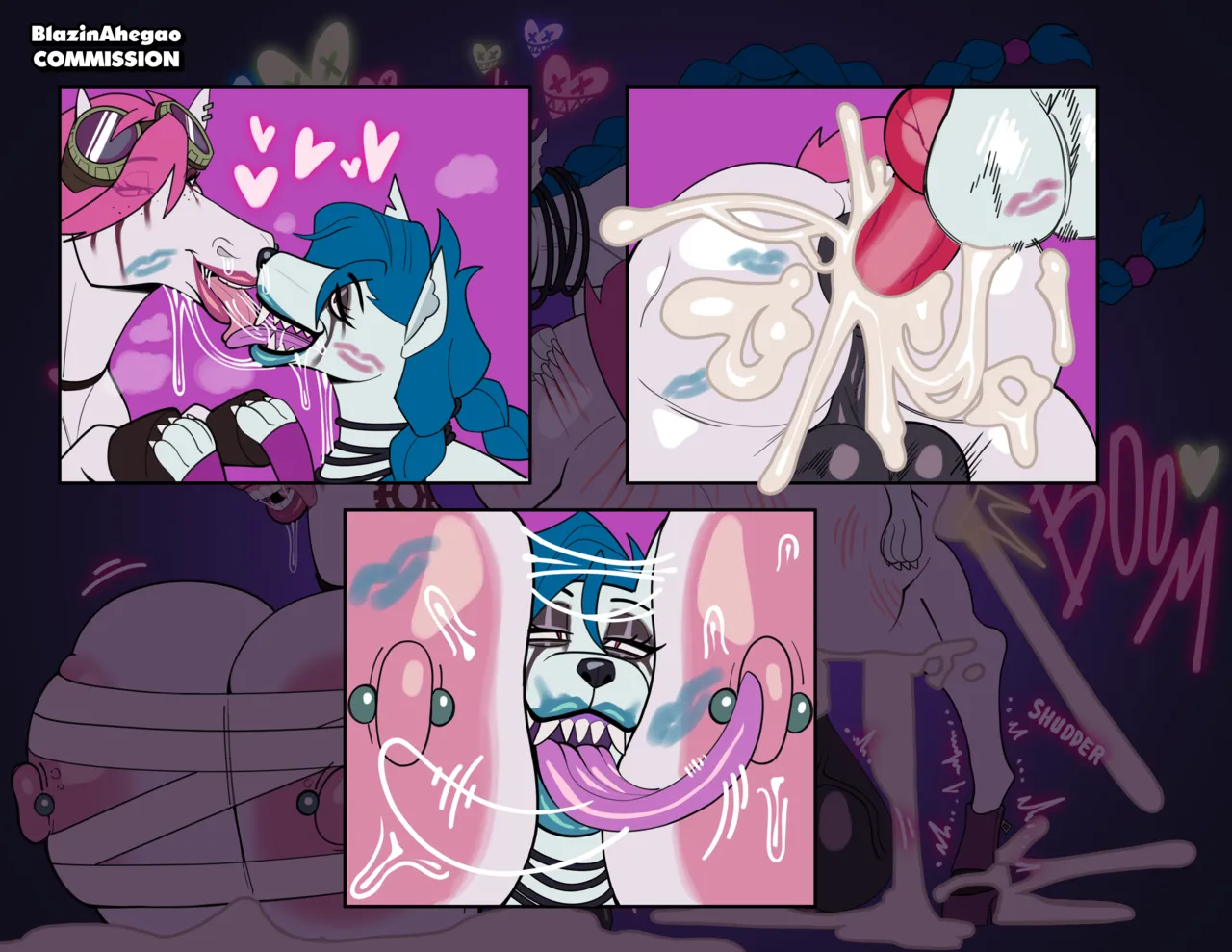 Vi Horse and Jinx Doggo page 3 full