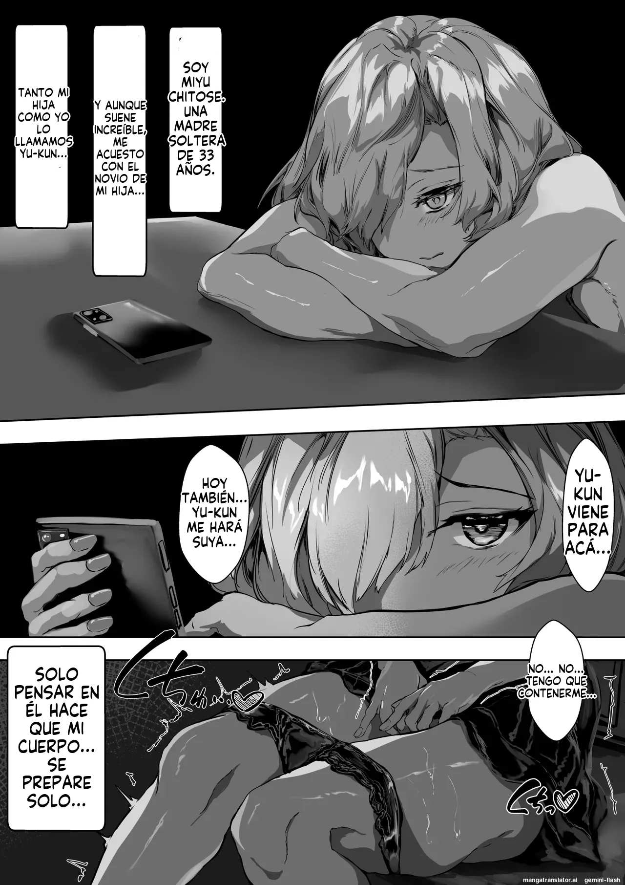 Kyonyuu Mama to Menhera Kanojo o Oyakodon ni Shite Haramaseru Hanashi  MTL page 3 full