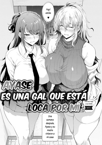Nusmusbim Ayase Gyaru wa Boku ni Muchuu - Okaasan mo Maze nasaiyo - Chuuhen cover