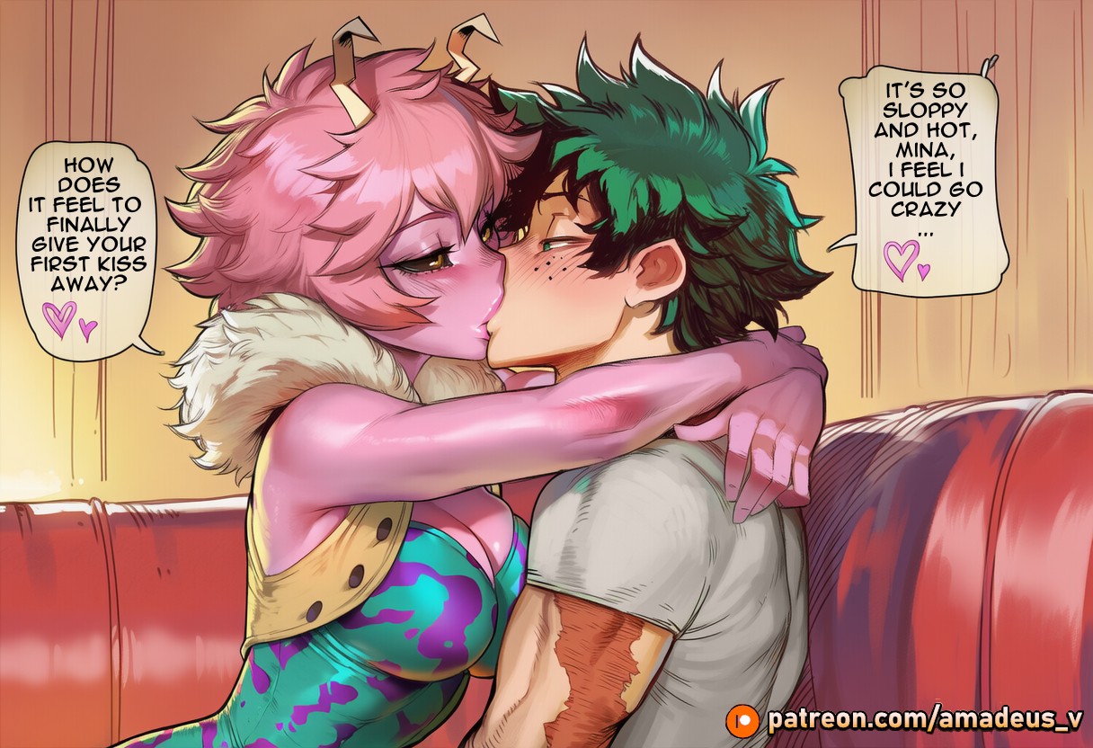 Izuku Midoriya x Mina Ashido: Secret Lessons page 4 full