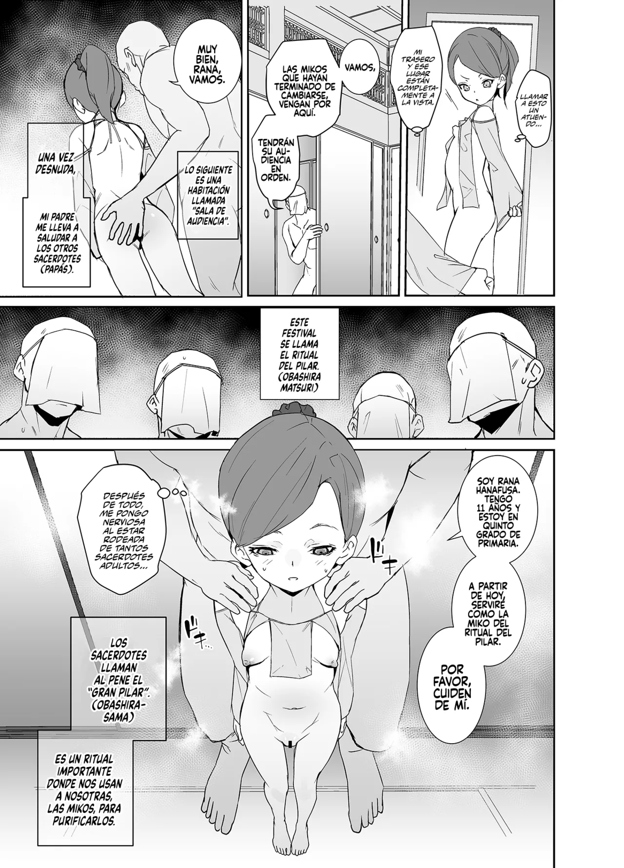 Inshuu Mura no Miko-chan wa Hankouki page 4 full