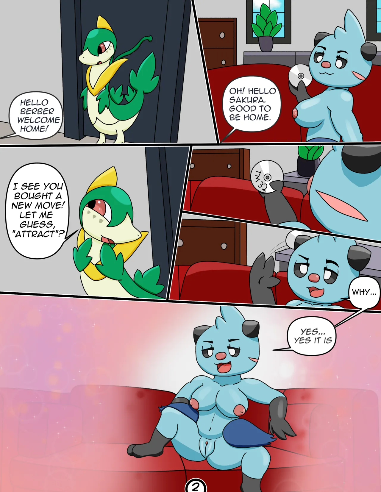 Sakura's Surprise page 3 full