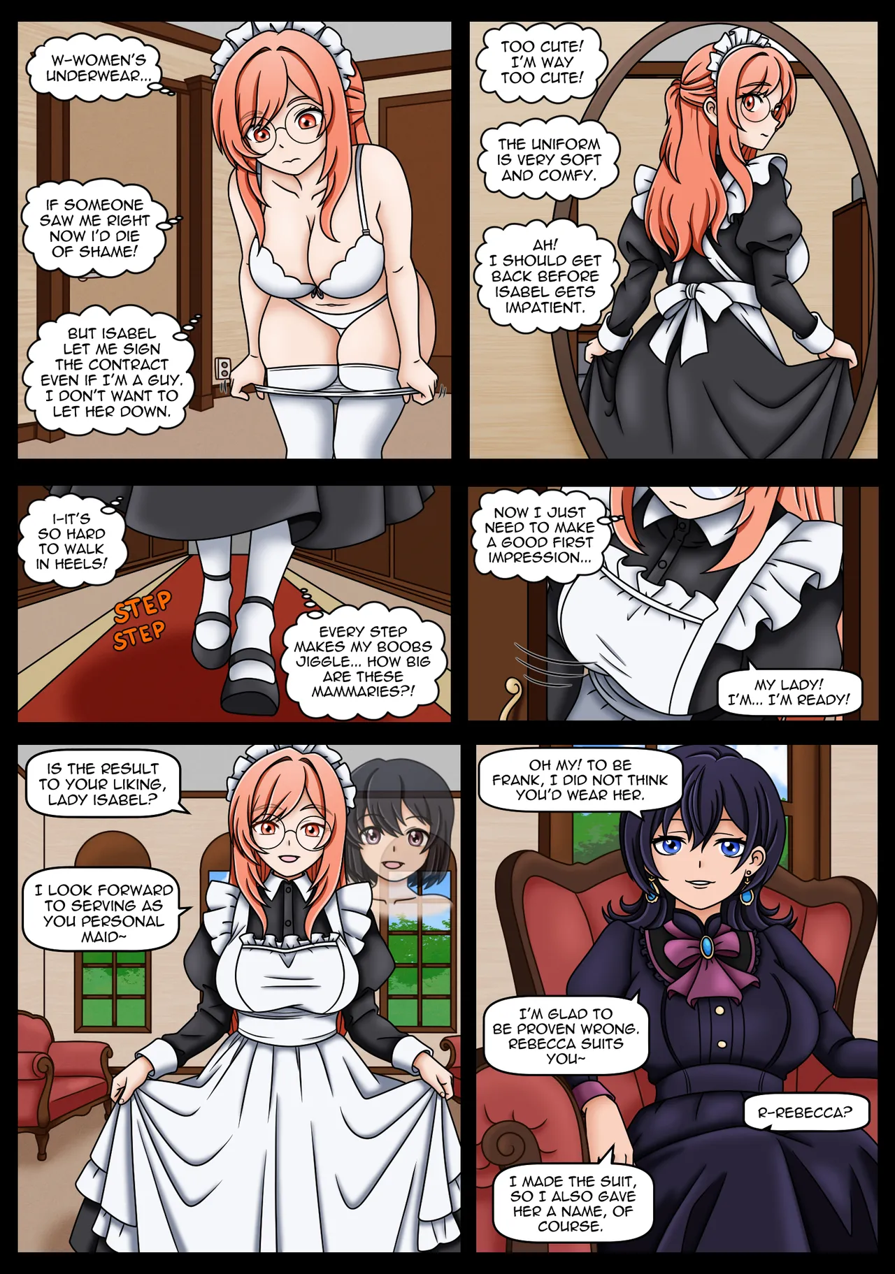 The Rich Lady and the Skinsuit Maid page 5 full