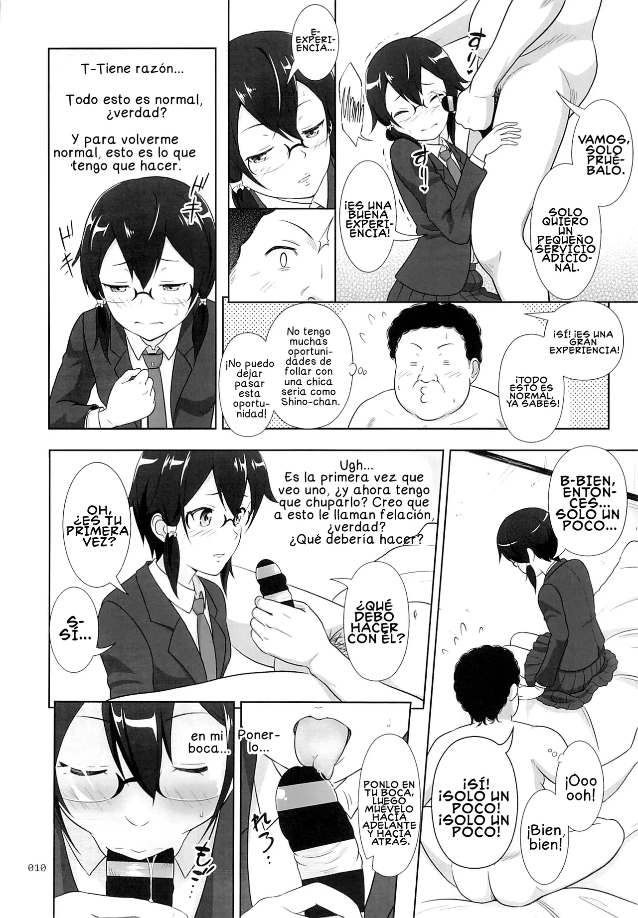 Shino-chan no Usuusu na Enkou Nikki page 9 full