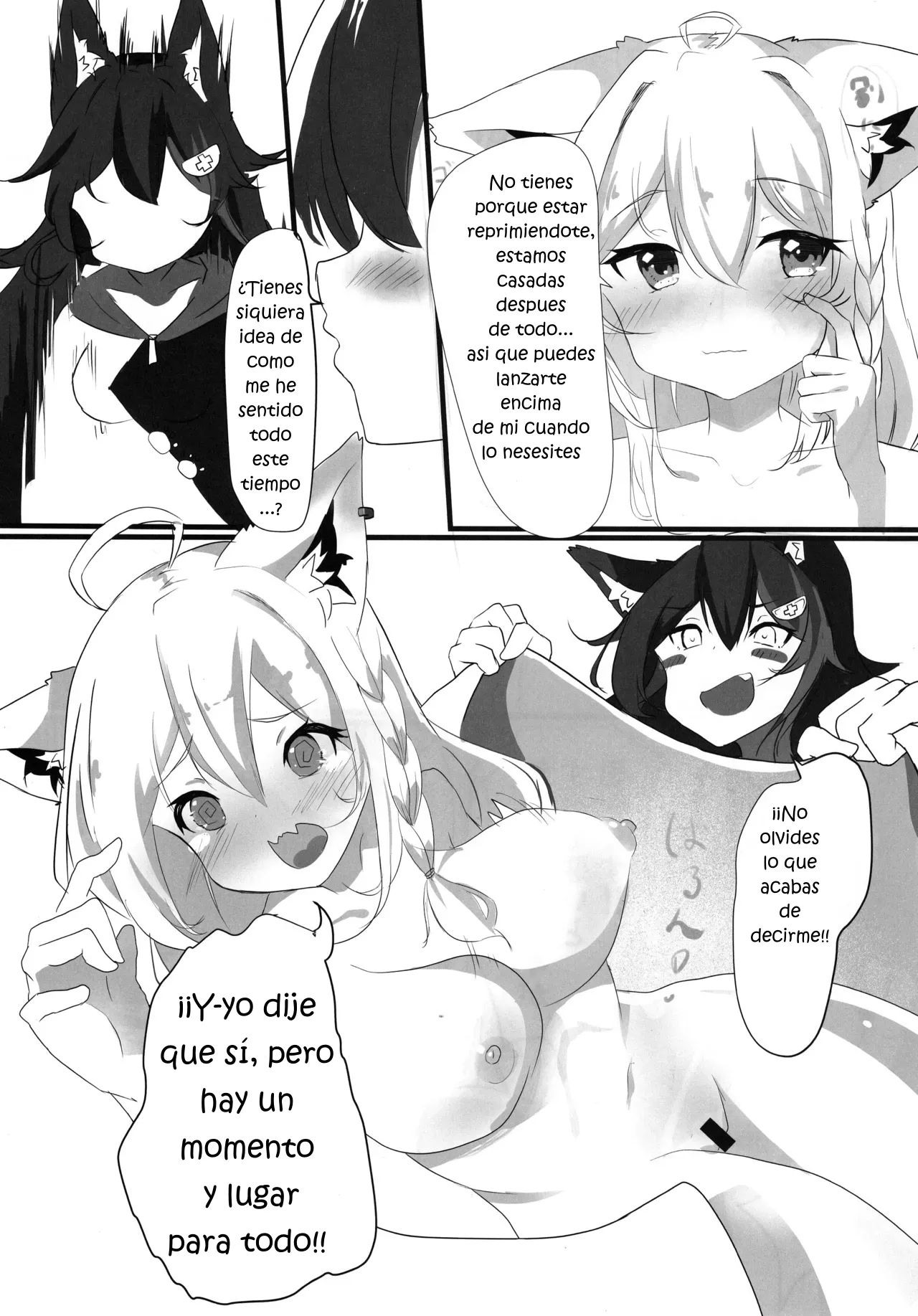 Fubuki wa Mio ni Osowaretai｜Fubuki Quiere ser Atacada por Mio page 8 full