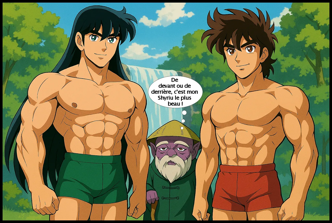 Shiryu and Dōko - Saint Seiya page 10 full