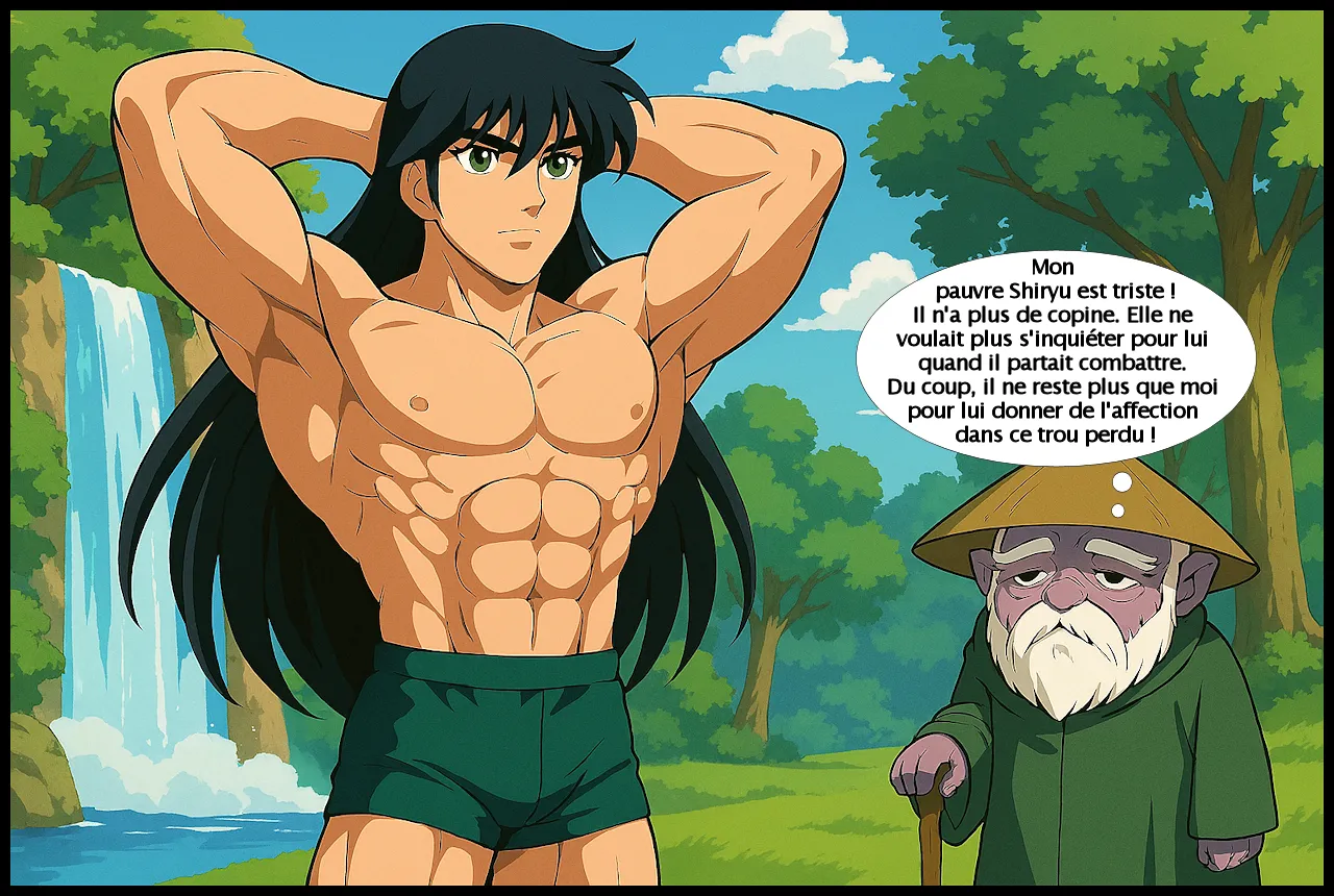 Shiryu and Dōko - Saint Seiya page 6 full