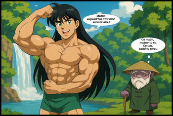 Shiryu and Dōko - Saint Seiya cover