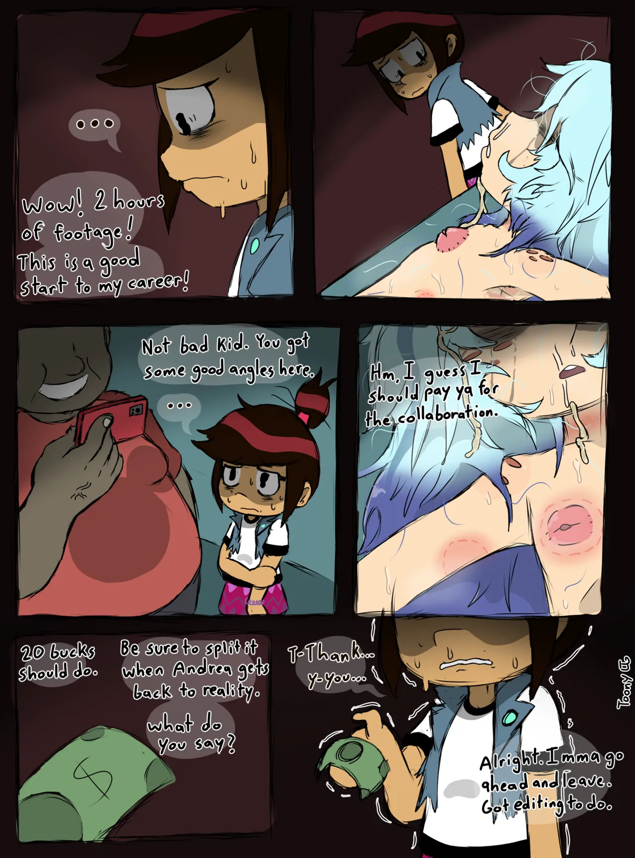 Andrea is Really Helpful page 6 full