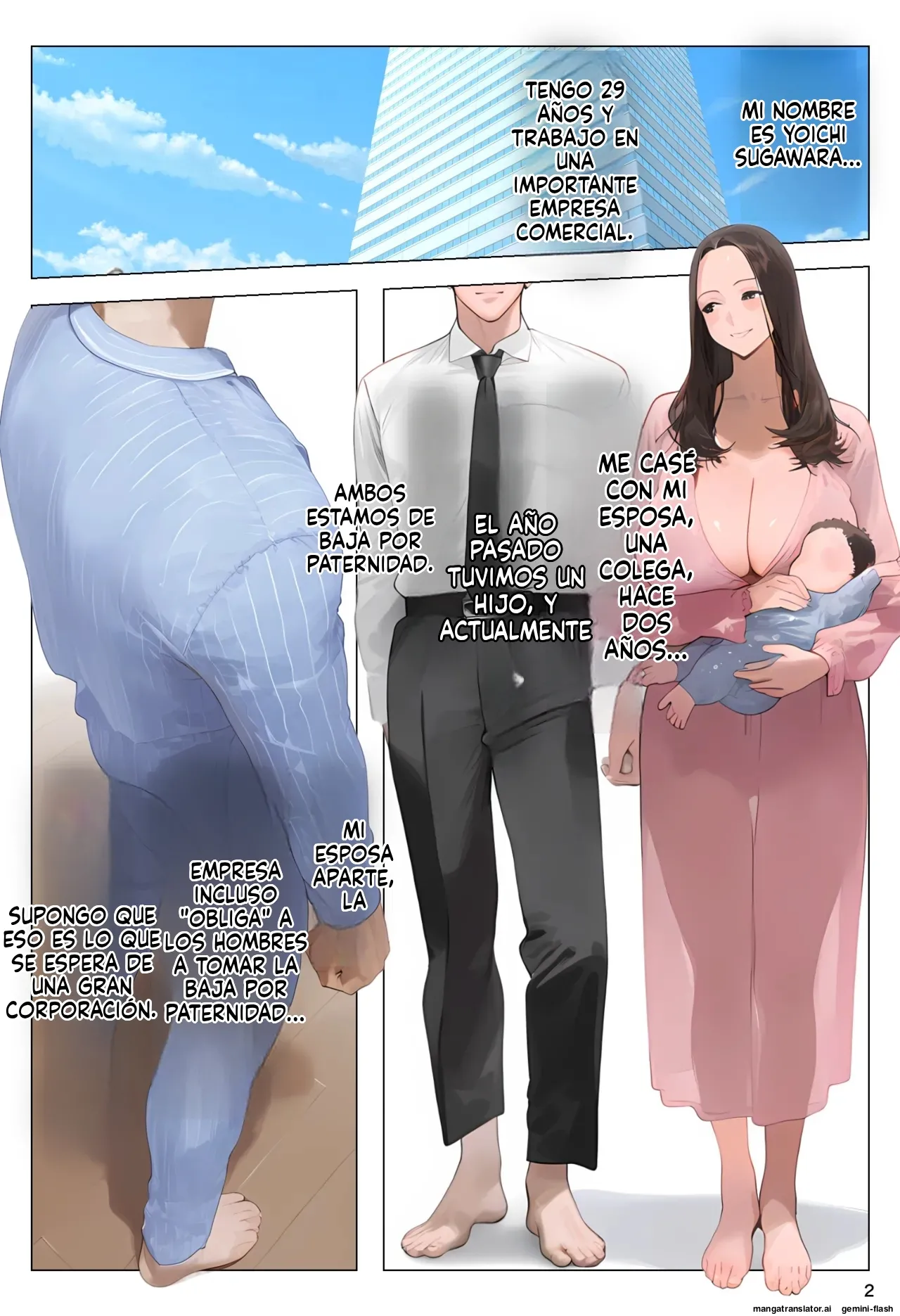 Saimin appde jein shihai ninshin tekirei dekachichi bijin ojisan akachang takuranchuu 6 - Panic america  MTL page 2 full