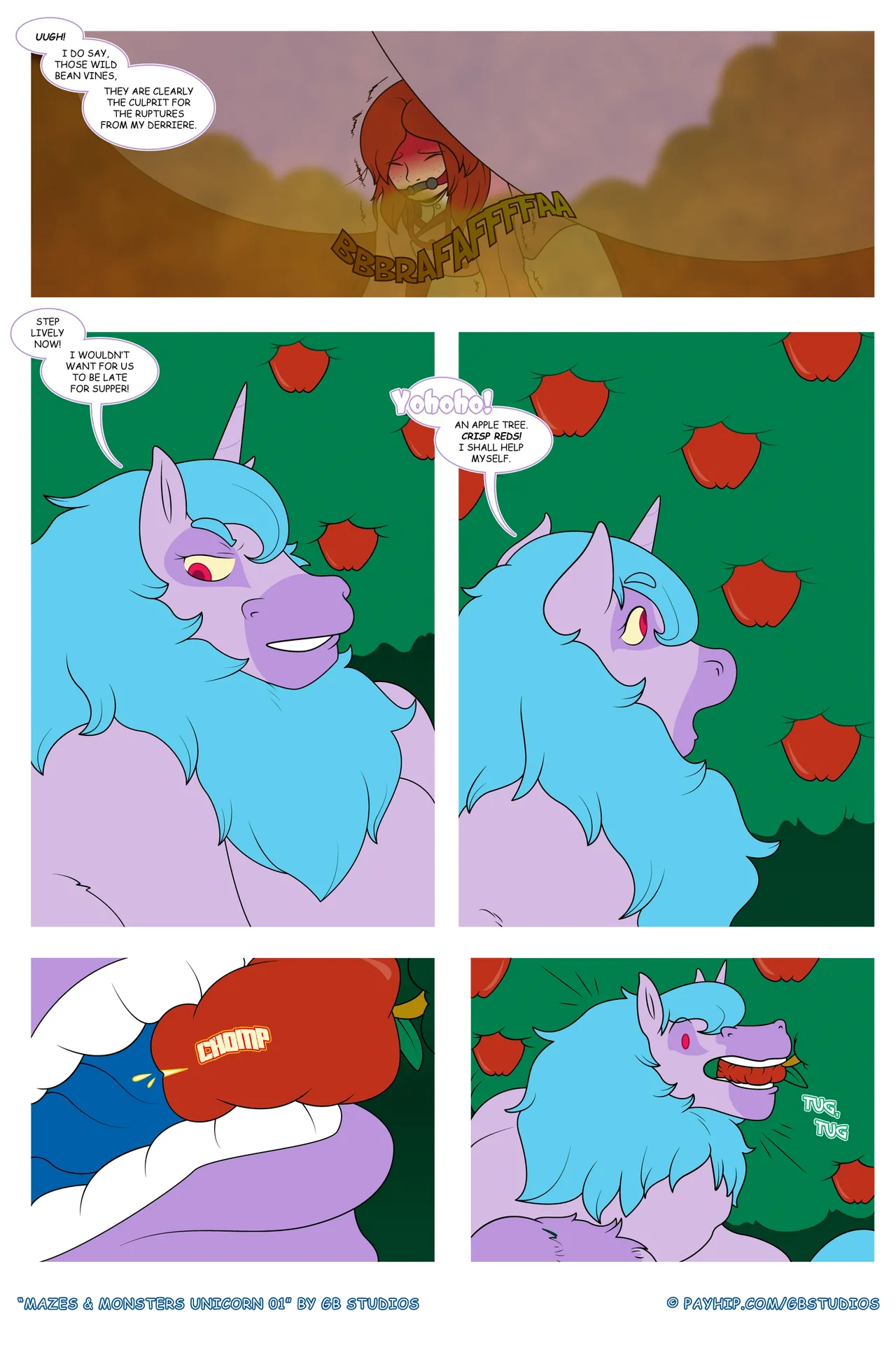Mazes &amp; Monsters Unicorn #2 page 6 full