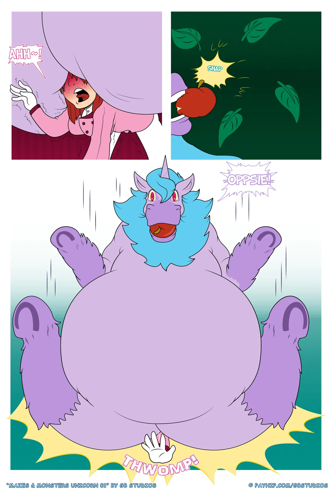 Mazes &amp; Monsters Unicorn #2 page 7 full