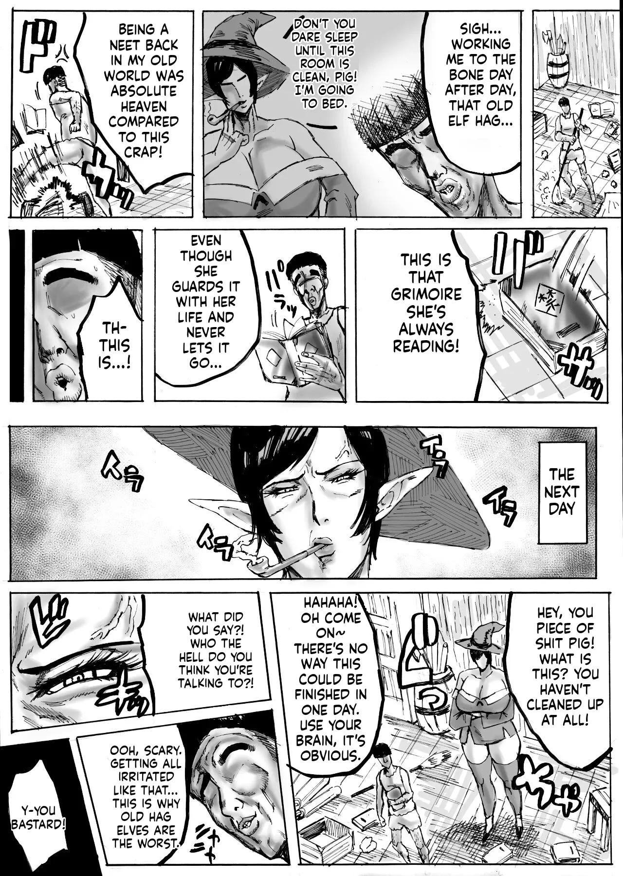 Immortal Mature Woman: Living a Foreign World Cock Life with a Human-Despising Old Elf Bitch page 3 full