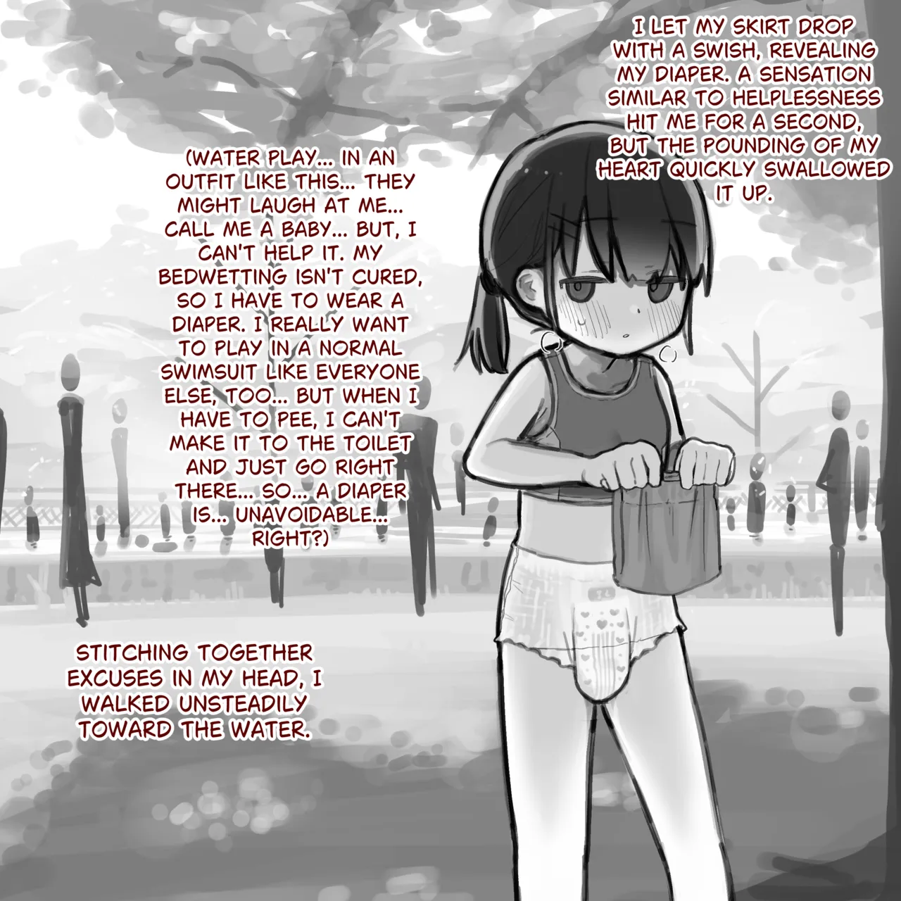 Omutsu ni Akogareta Onnanoko I Girl longed for diapers #2 page 9 full