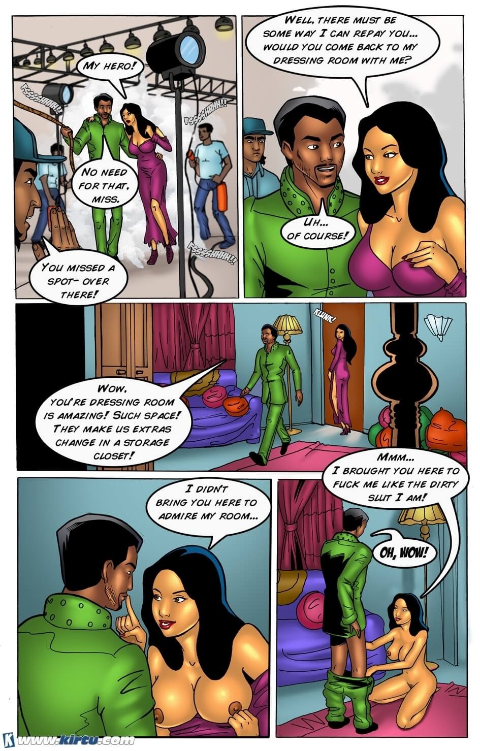 Savita Bhabhi Bollywood Dreams Episode-2 Savita Bollywood Dreams – Mini Comic page 4 full