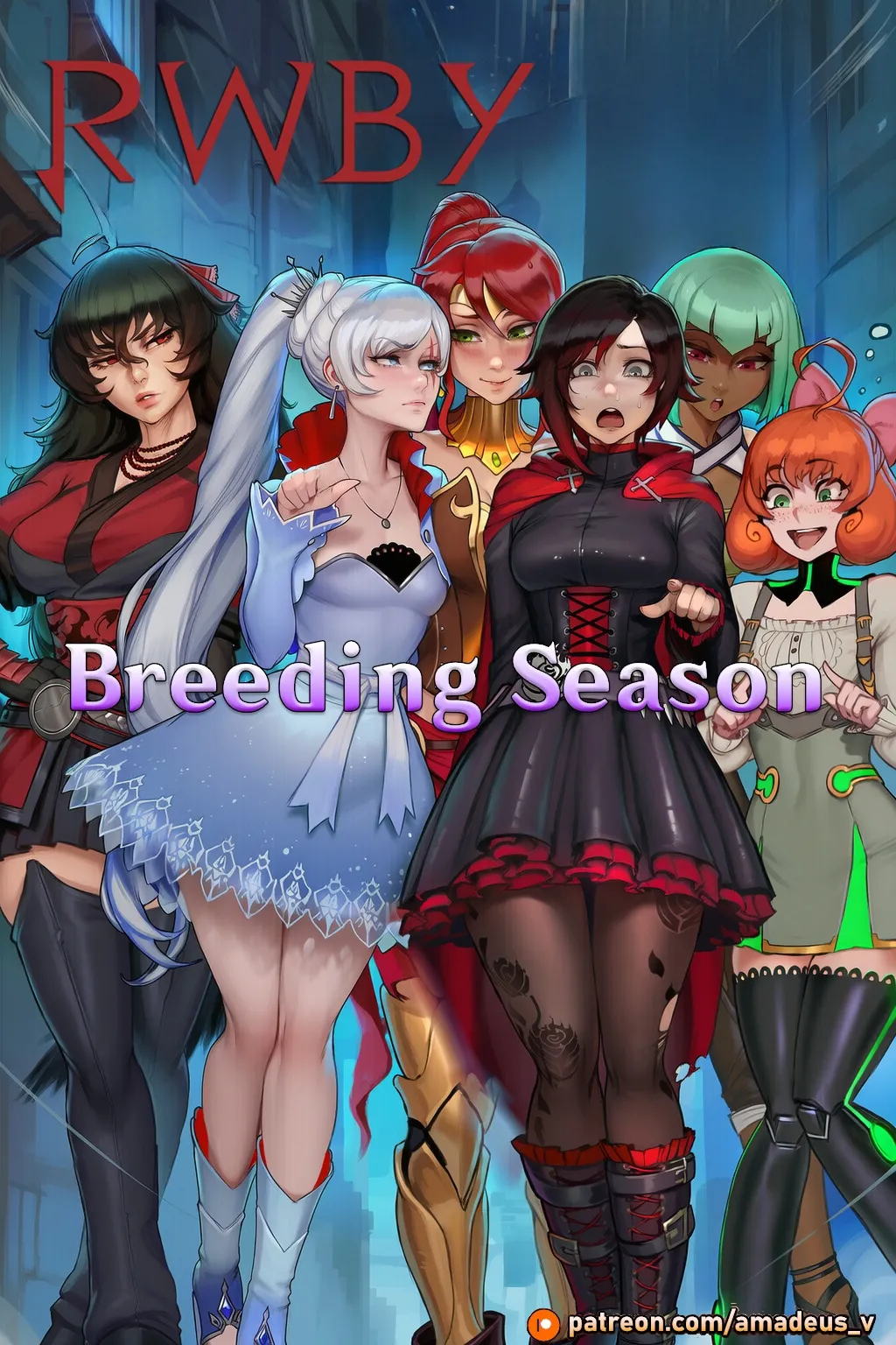 Rwby - Breeding Season page 1 full
