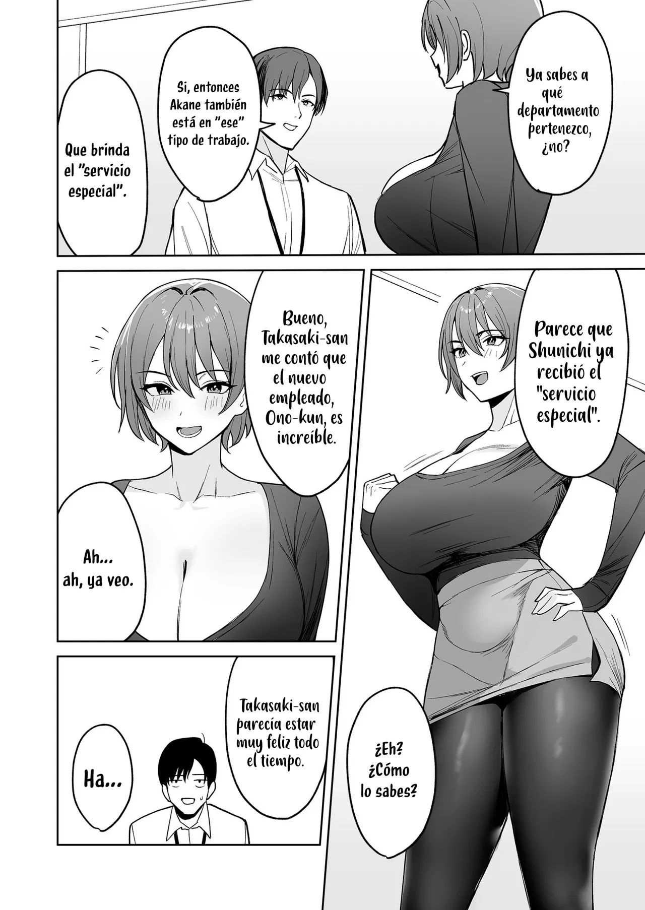 Gohoubi wa Karada de. 〜Ero-sugi Fukuri Kousei wa Seishori-ka no Oshigoto〜 ｜El trabajo del departamento de servicio 〜tiene beneficios demasiado eróticos〜（2） page 7 full