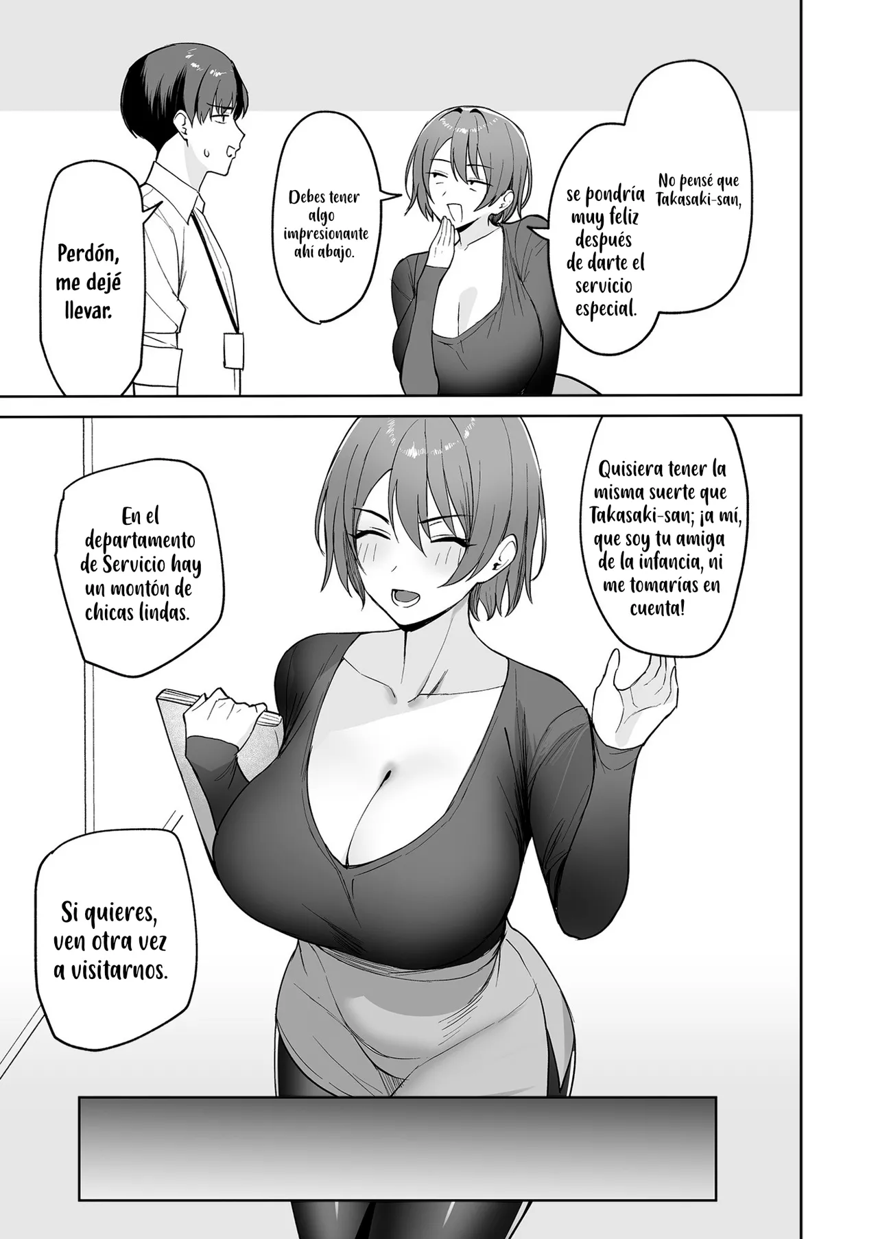 Gohoubi wa Karada de. 〜Ero-sugi Fukuri Kousei wa Seishori-ka no Oshigoto〜 ｜El trabajo del departamento de servicio 〜tiene beneficios demasiado eróticos〜（2） page 8 full