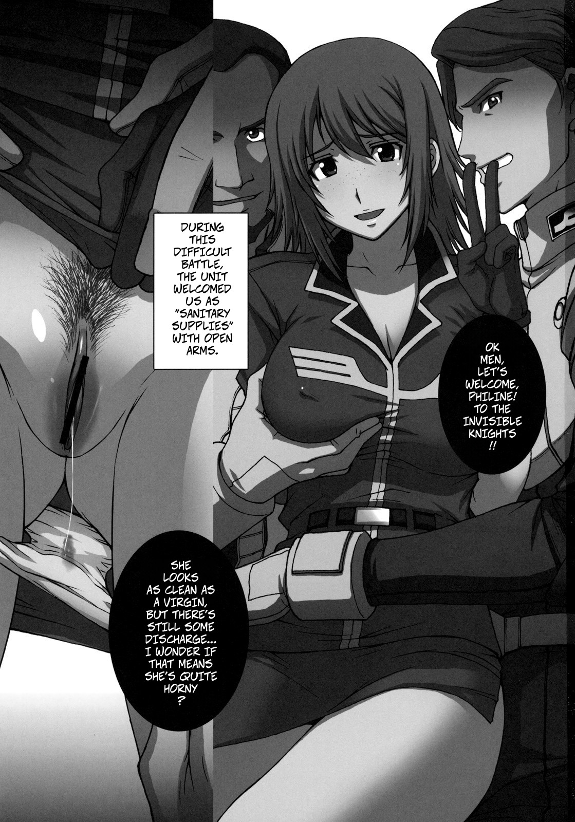 ZEON LostWarChronicles "The Invisible Knights Daily life" &amp; "Jane Conty's Fall" page 2 full