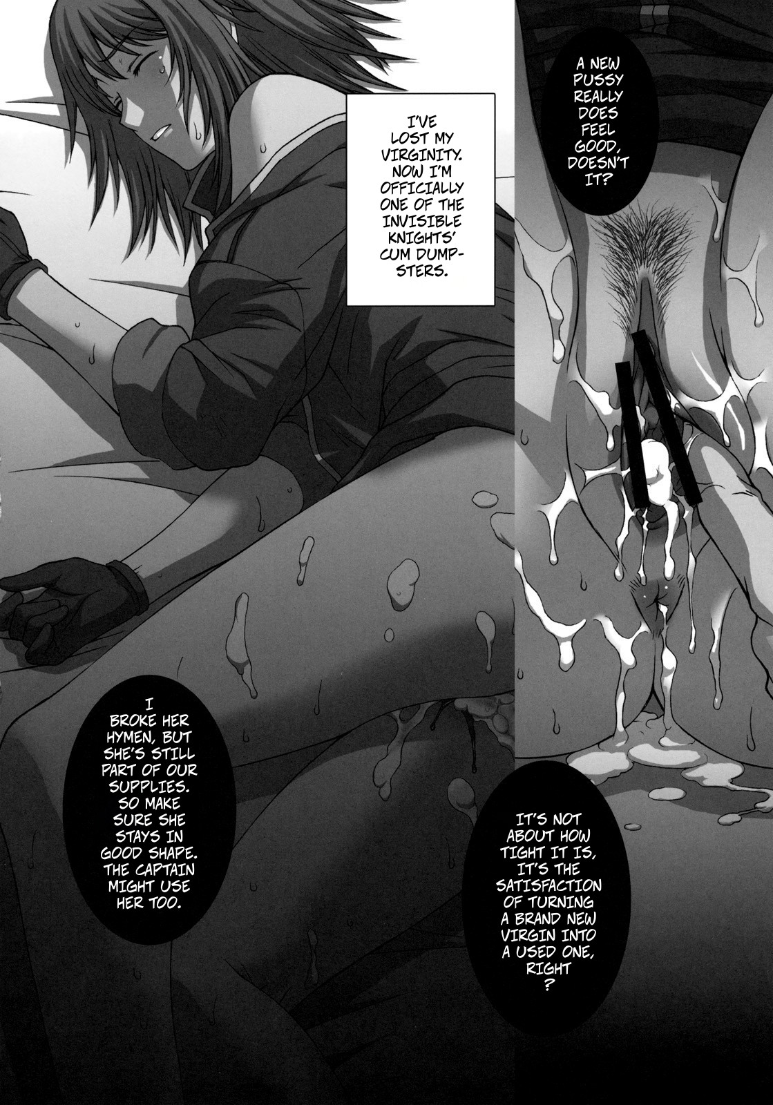 ZEON LostWarChronicles "The Invisible Knights Daily life" &amp; "Jane Conty's Fall" page 5 full