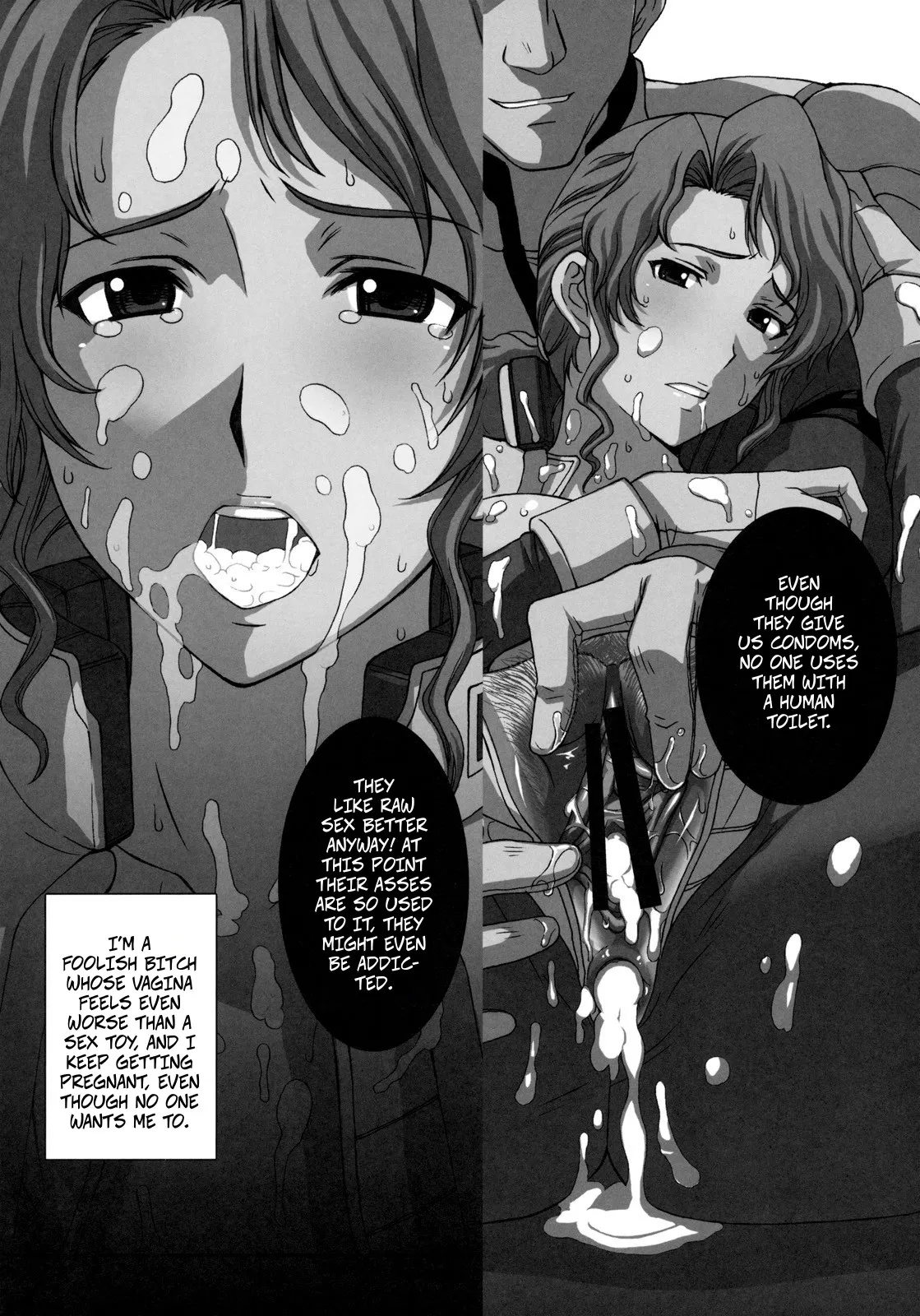 ZEON LostWarChronicles "The Invisible Knights Daily life" &amp; "Jane Conty's Fall" page 8 full