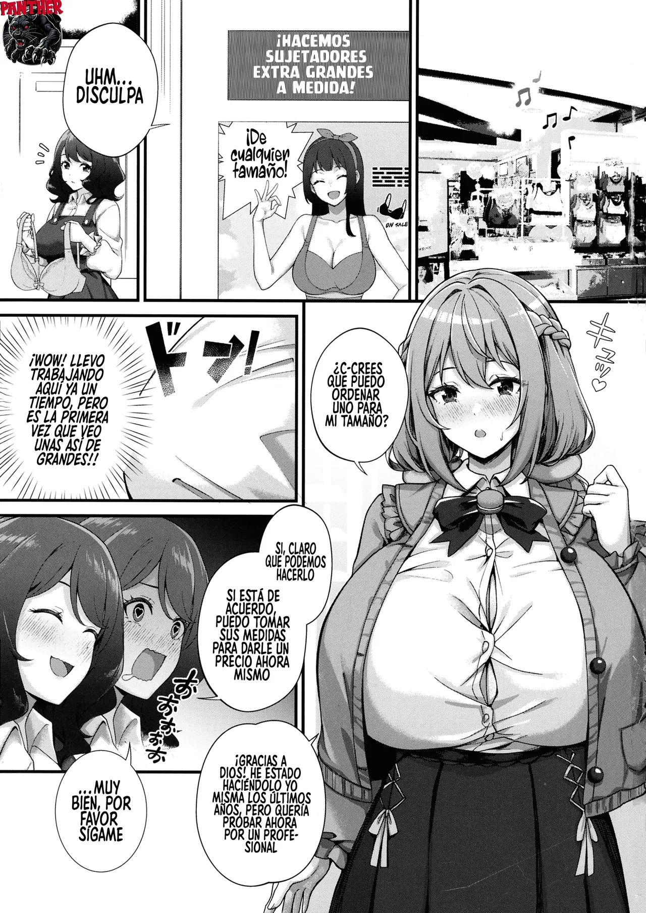 Choubakunyuu de Bonyuu Taishitsu no Watashi to Bakunyuu Daisuki Hentai Baito Senshi no Kusareen| Mi relacion con una trabajadora obesesionada con las tetas y la leche materna page 3 full