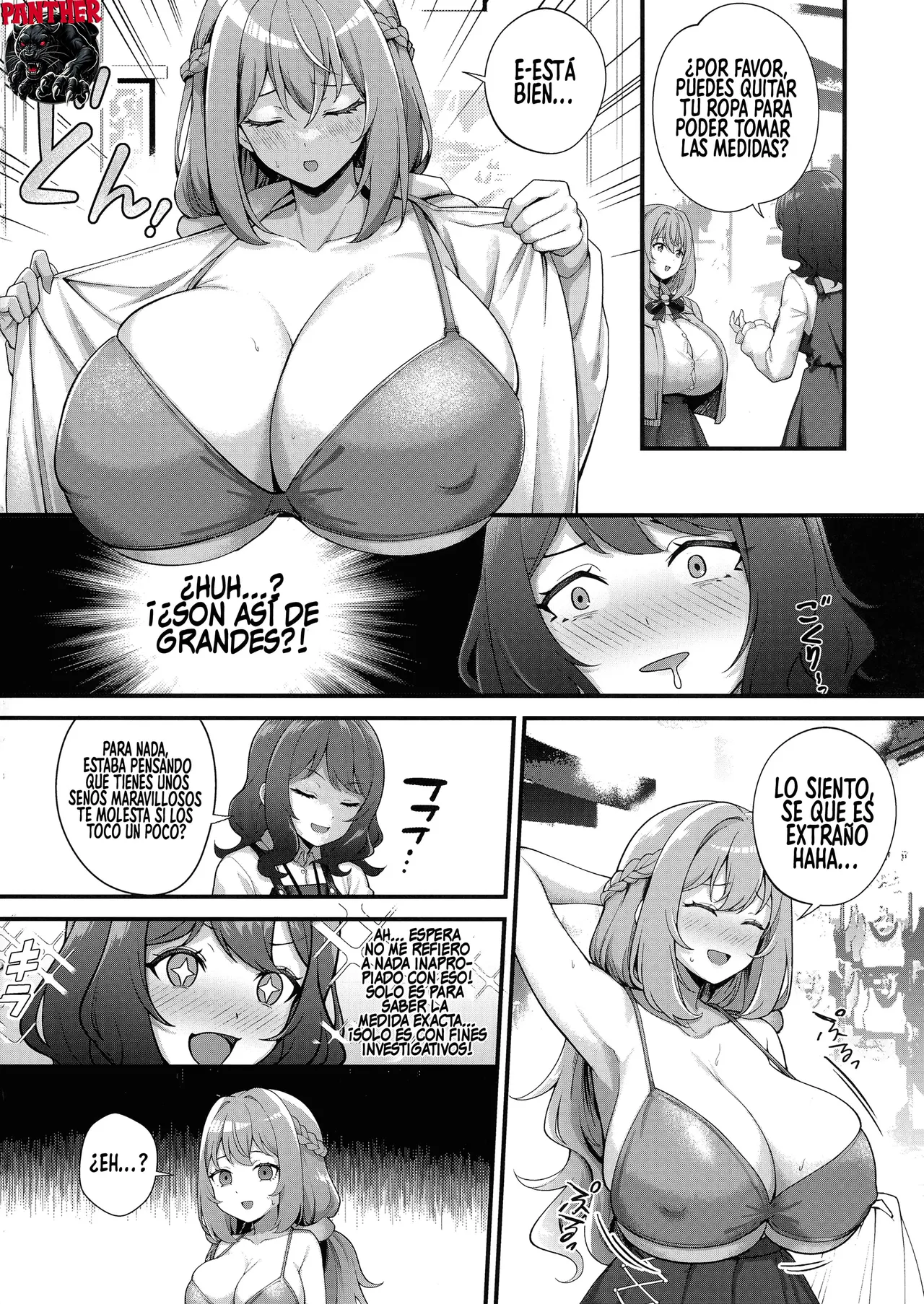 Choubakunyuu de Bonyuu Taishitsu no Watashi to Bakunyuu Daisuki Hentai Baito Senshi no Kusareen| Mi relacion con una trabajadora obesesionada con las tetas y la leche materna page 4 full