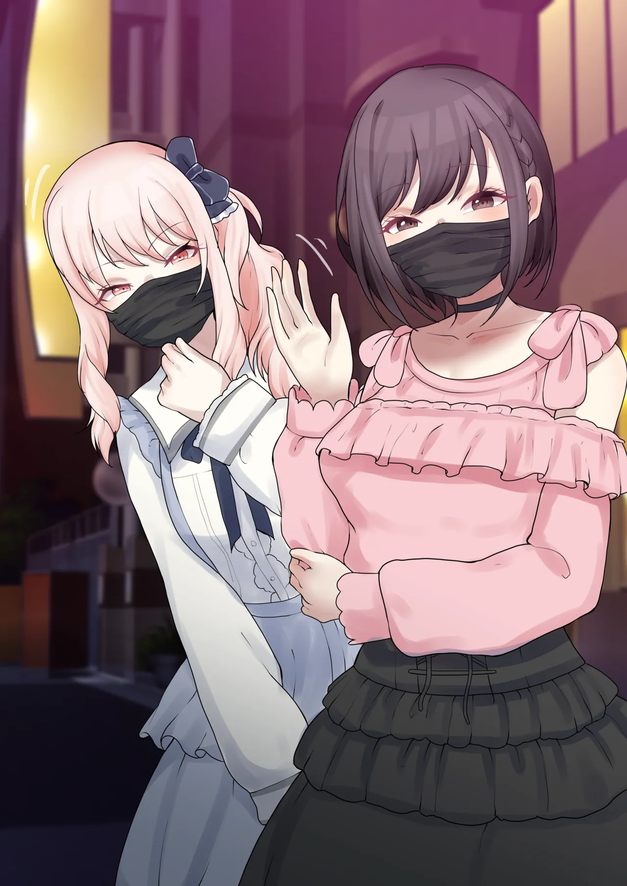 パ●活で2人とも堕とされるmzen…❤️ page 8 full