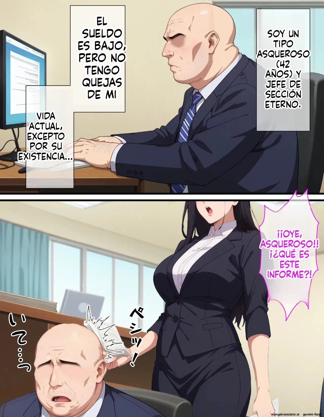 Saimin Oji-san ni Shihai Sareta Onna ~Kanochi Joushi Hen  MTL page 2 full