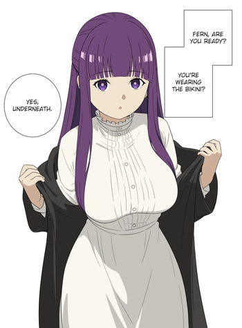 Fern Bikini Photo Shoot cover