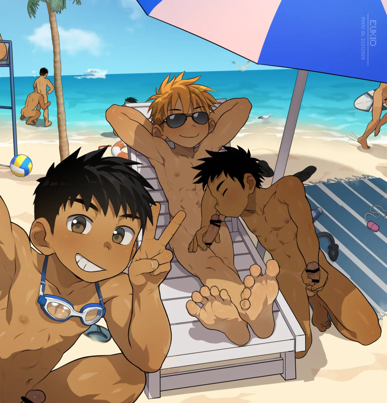 Sports Club’s Vacation at the Sex Beach page 8 full