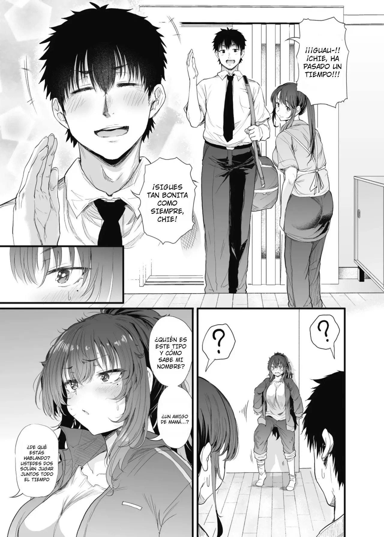 Kuroda Chie no Hikikomori Seikatsu｜El Aislamiento de Kuroda Chie page 4 full