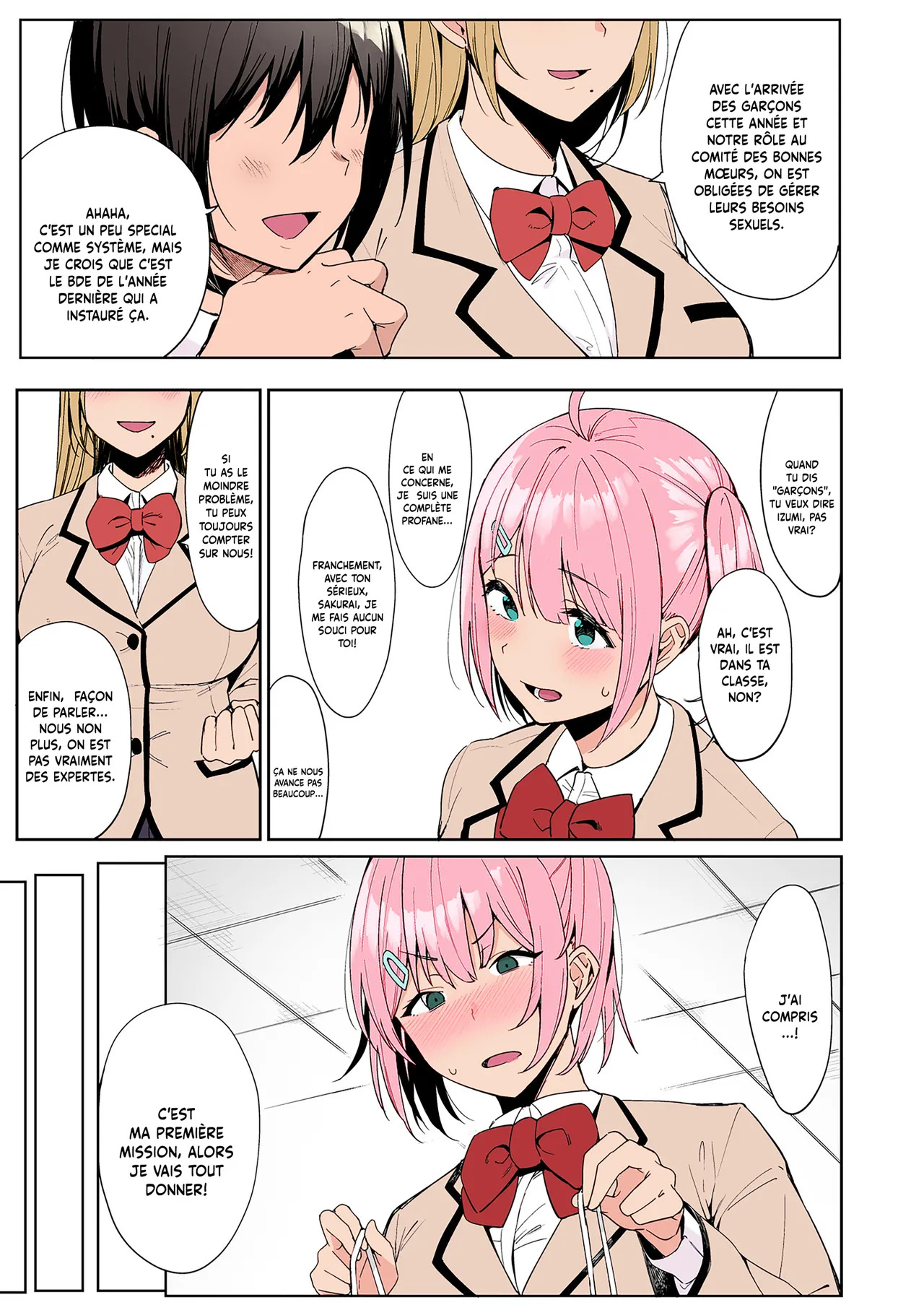 Fuuki Iin to Fuuzoku Katsudou | Le SECS avec une membre du comité des mœurs page 10 full