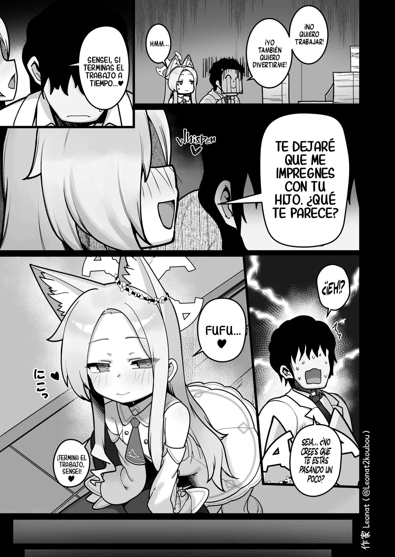 Seia y Sensei, un día libre dedicado a procrear page 8 full