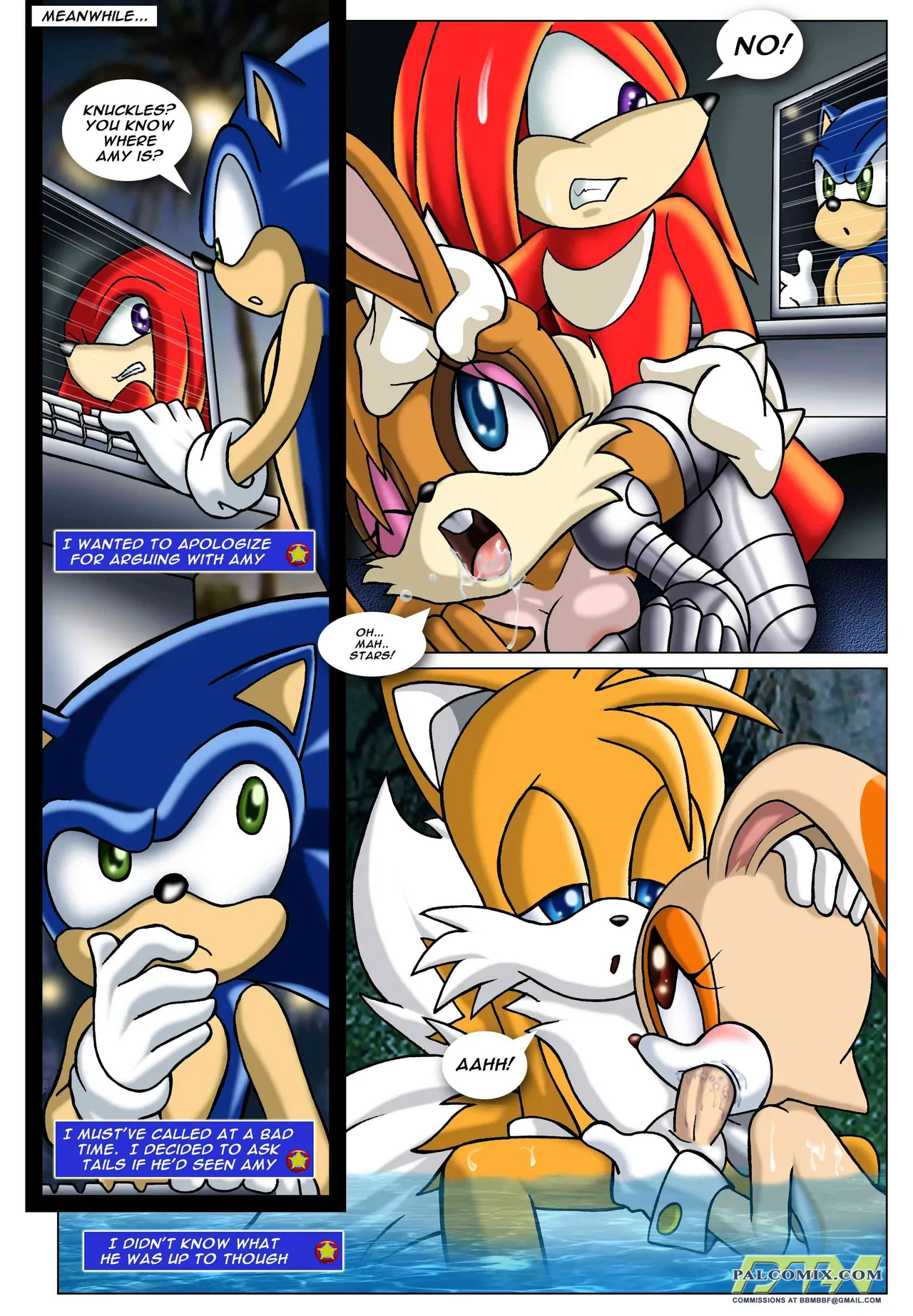 Mobius Unleashed: Sonic Project XXX page 8 full