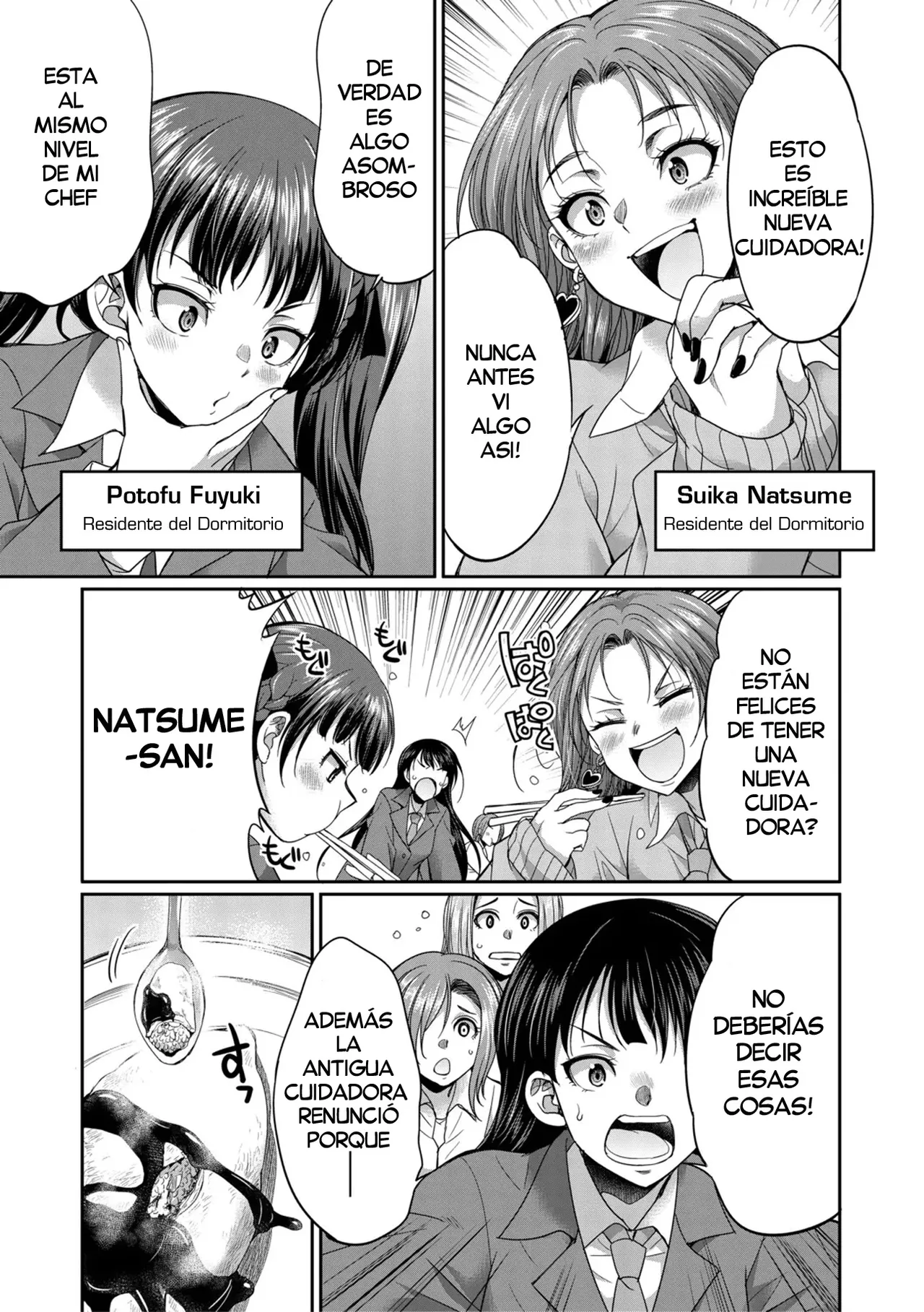 Futanari Joshi Kousei wa Ryoubo-san to...♥ | Colegialas Futanari...♥ a su Cuidadora de Dormitorio page 5 full