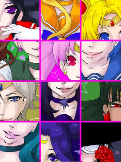 sailor moon art compilation