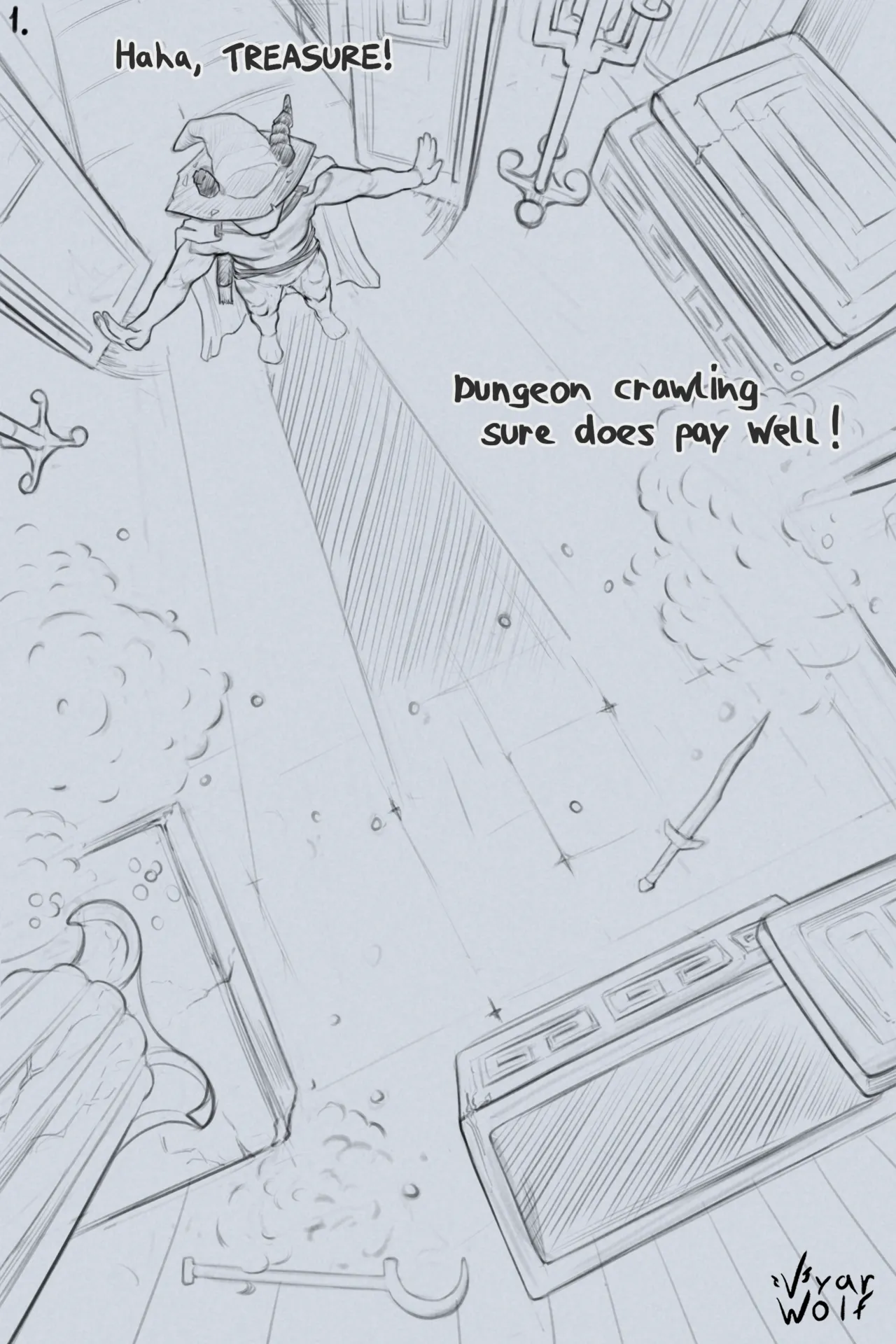 Gilded Cage page 1 full