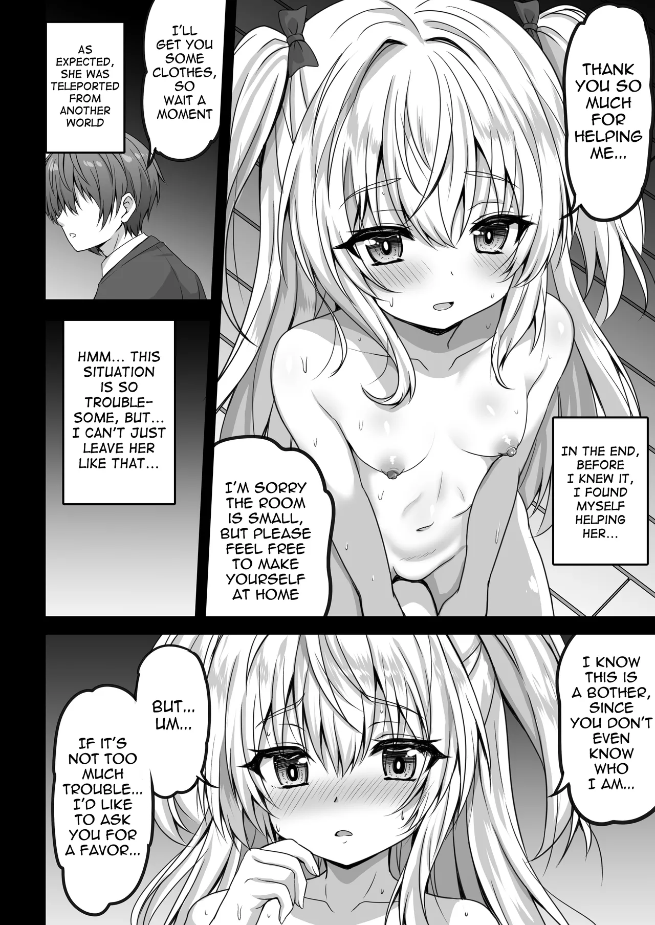 Isekai kara no Boukoku Shoujo ga Choro sugite Shinpai desu!! | I'm worried because the girl from another world who lost her kingdom is way too naive! page 8 full
