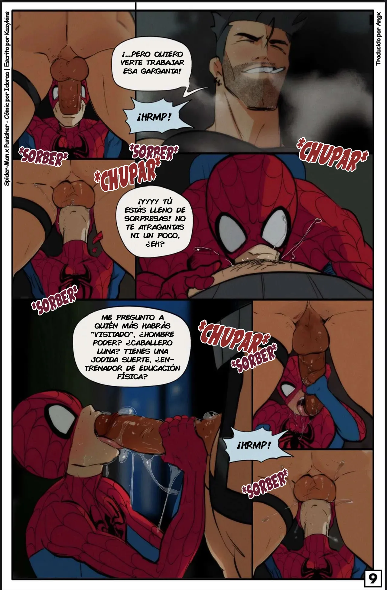 Spider-Man x Punisher page 10 full