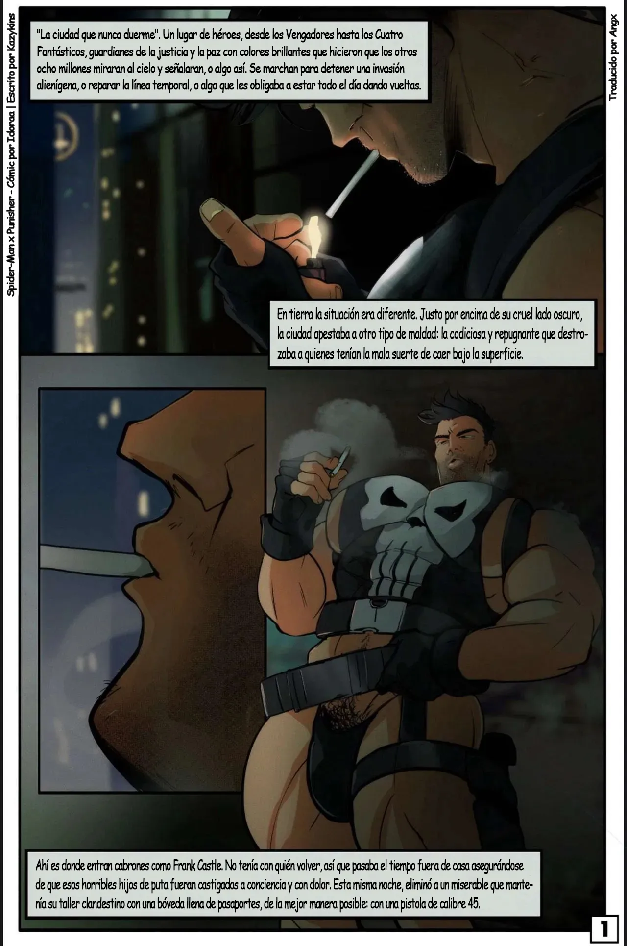 Spider-Man x Punisher page 2 full