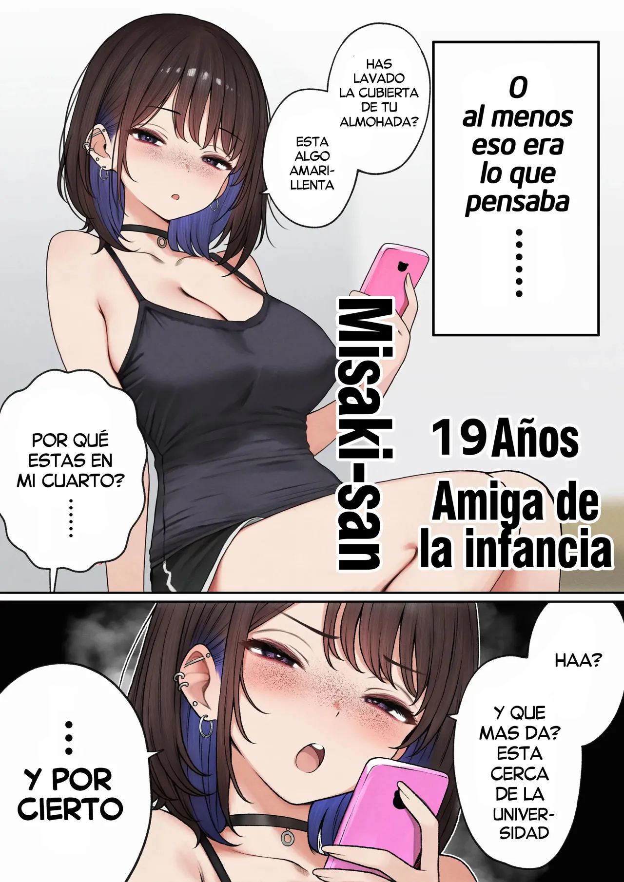 Boku no Heya ga Osananajimi Gal no Yaribeya ni Natta Hanashi | Una historia de como mi Habitacion se Convirtio en un lugar para tener Sexo con mi Amiga Gal de la Infancia page 3 full