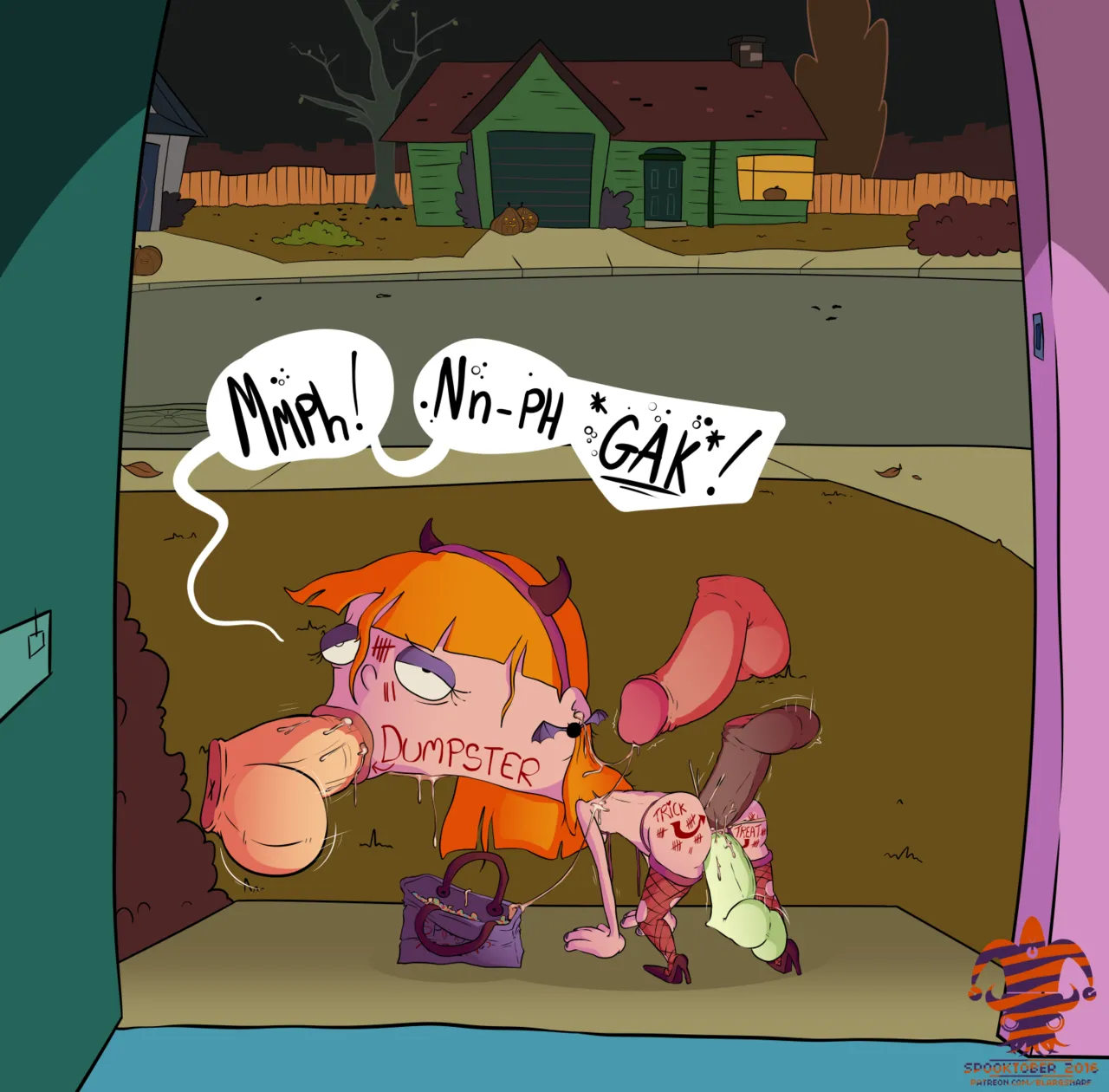 Sarah Trickin' page 4 full