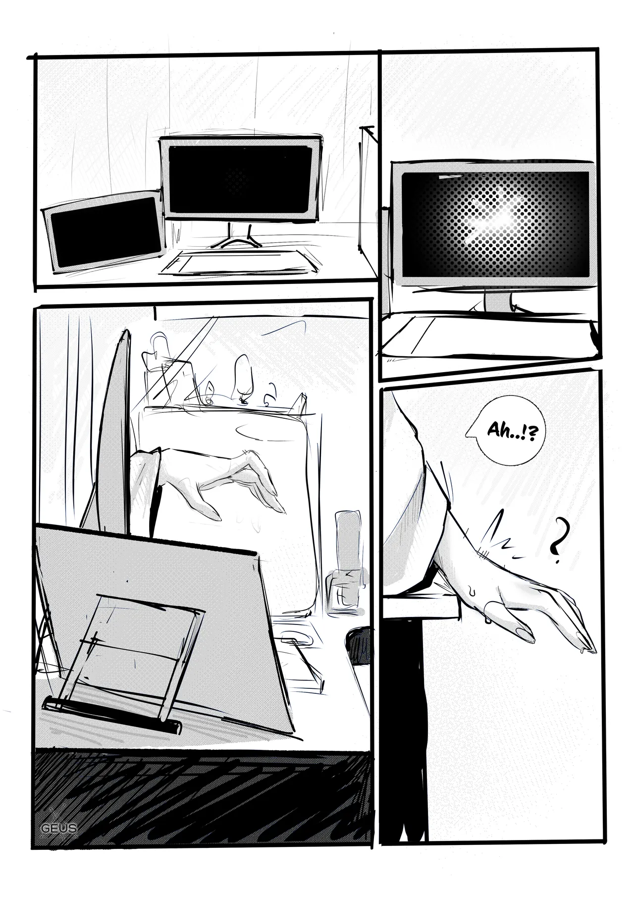 An unexpected visit from a ghost page 1 full