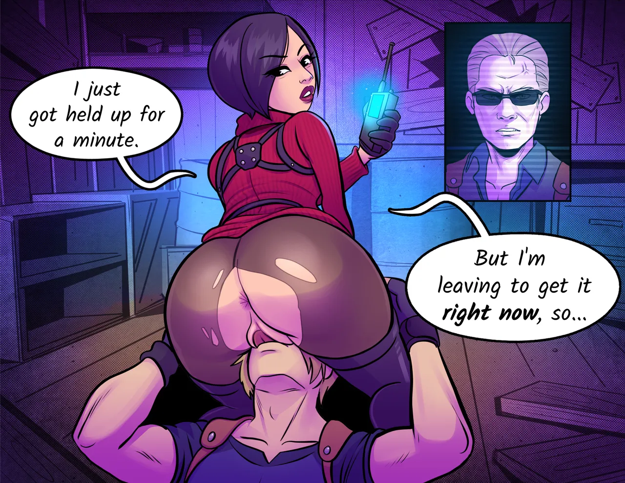 Ada gets distracted from her mission page 2 full