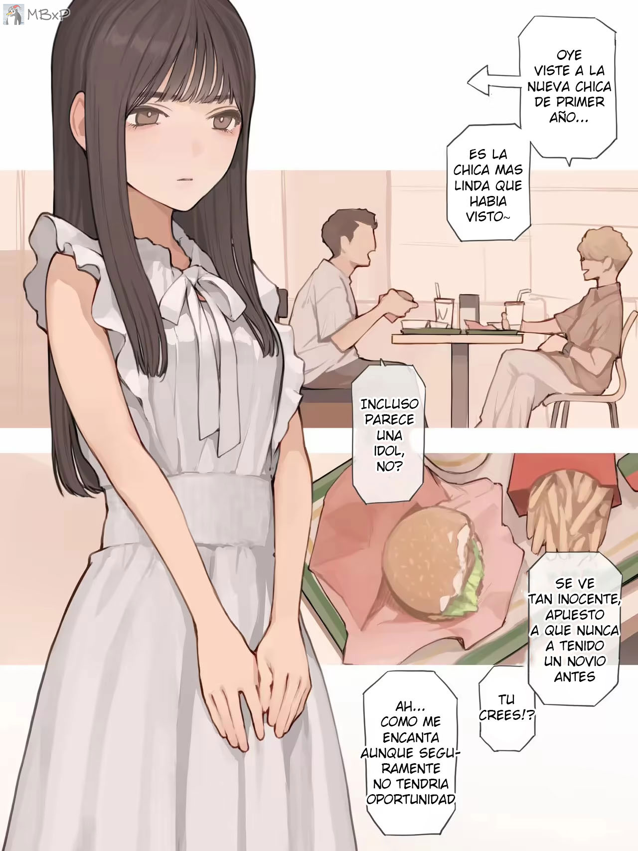 Seiso wanpīsu no shita ni｜Debajo del Vestido Elegante page 2 full