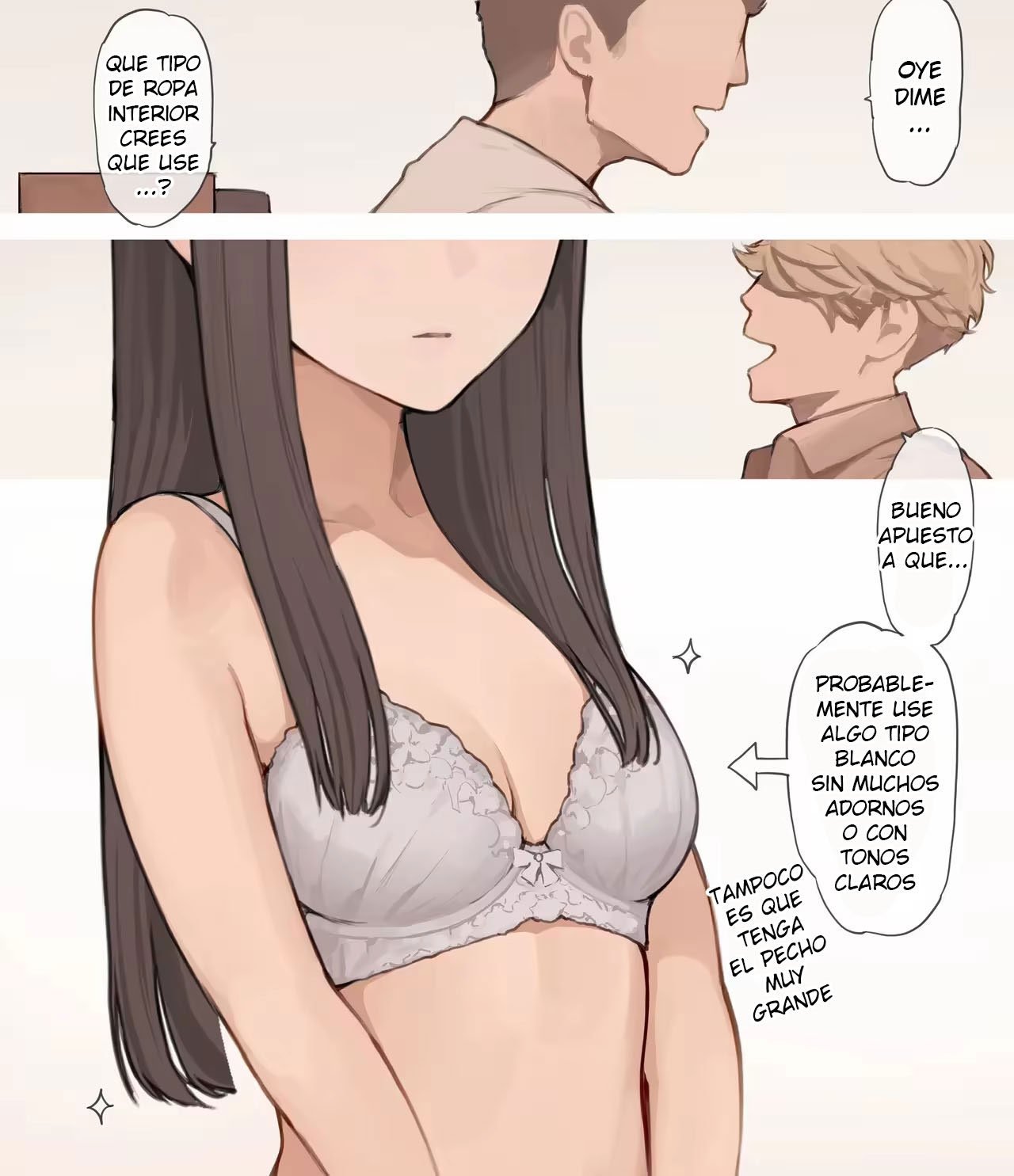 Seiso wanpīsu no shita ni｜Debajo del Vestido Elegante page 4 full