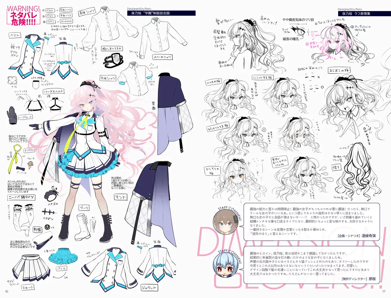 Dimension Totsu Lovers!! Setting materials collection page 9 full