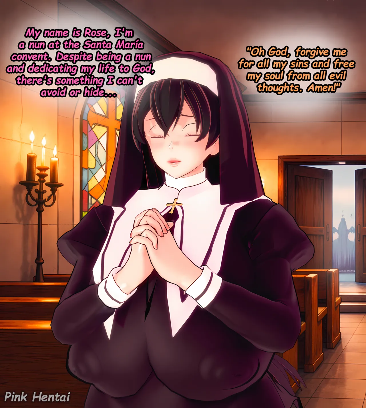 Sins of a Futanari Nun page 2 full