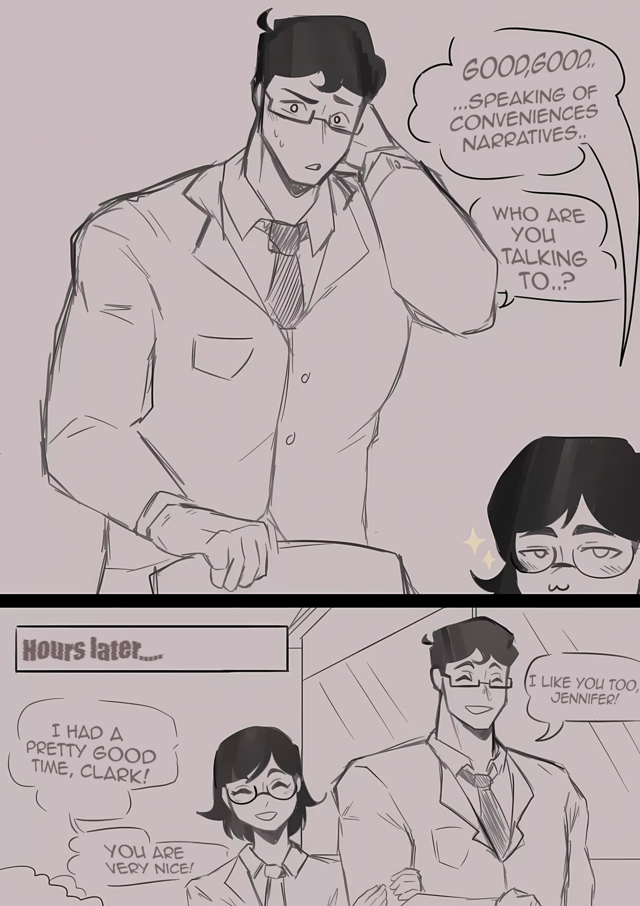 Jenny &amp; Clark: My Sexual Adventures with Superman page 7 full